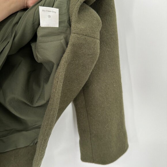 Tuckernuck Women's Olive Emerson Popover Sweater Long Sleeve V-Neck Collared XS - Picture 7 of 7